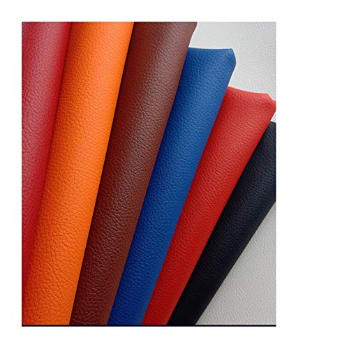 Tissu simili cuir imperméable de 160 cm de large idéal pour la rénovation de chaises et canapés - 8