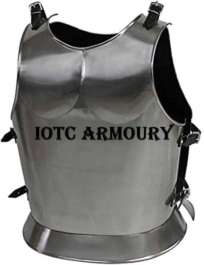 Medieval Knight Armor Flute Gothic Steel Breastplate Cosplay Cuirass Body Armor LARP SCA Halloween Renaissance Armor Costume