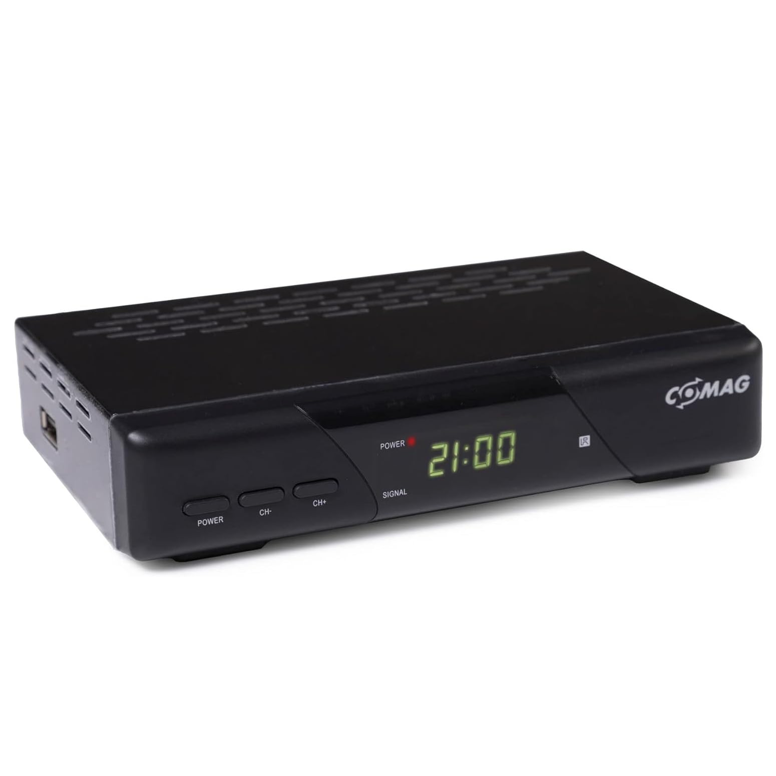 COMAG SL30T2 FullHD HEVC DVBT/T2 Receiver (H.265, HDTV, HDMI, SCART, Mediaplayer, PVR Ready, USB 2.0, Testurteil: Stiftung Warentest 02/2017: "gut (Note 2,2)) inkl. HDMI-Kabel, schwarz