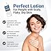 Dermal Therapy Alpha Hydroxy Lotion with 10% Lactic Acid & 10% Urea – Fragrance-Free Moisturizer for Dry Skin – 16 fl oz (474 ml)