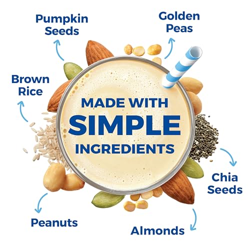 Orgain Organic Simple Vegan Protein Powder, Vanilla - 20g Plant Based Protein, Made with less Ingredients, No Artificial Sweeteners, Gluten Free, No Dairy or Lactose, 1.25 lb (Packaging May Vary) - Image 6