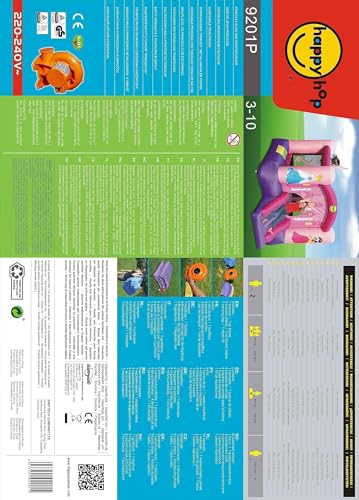 Happy Hop HappyHop Prinzessin mit Rutsche Art. 9201P, bunt - 5