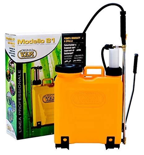 Ama - Nebulizzatore a Schiena Professionale, 15 l, Pompa in plastica Volpi