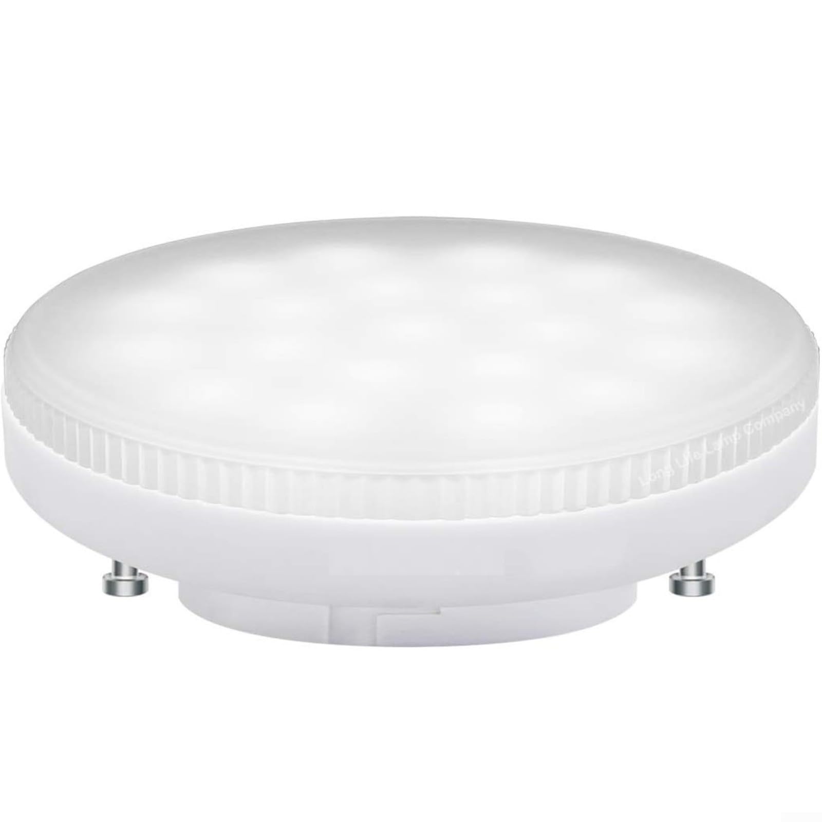 EpheyFIF GX53 LED Bulb, 7W Non Dimmable, Kitchen Under Cabinet Lighting,Outdoor Light GX53 LED,GX53 Spot Lights Bulb(White)