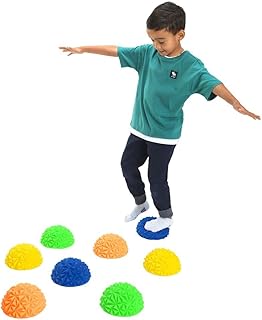 Excellerations Sensory Balance Stepping Stones - Set of 8