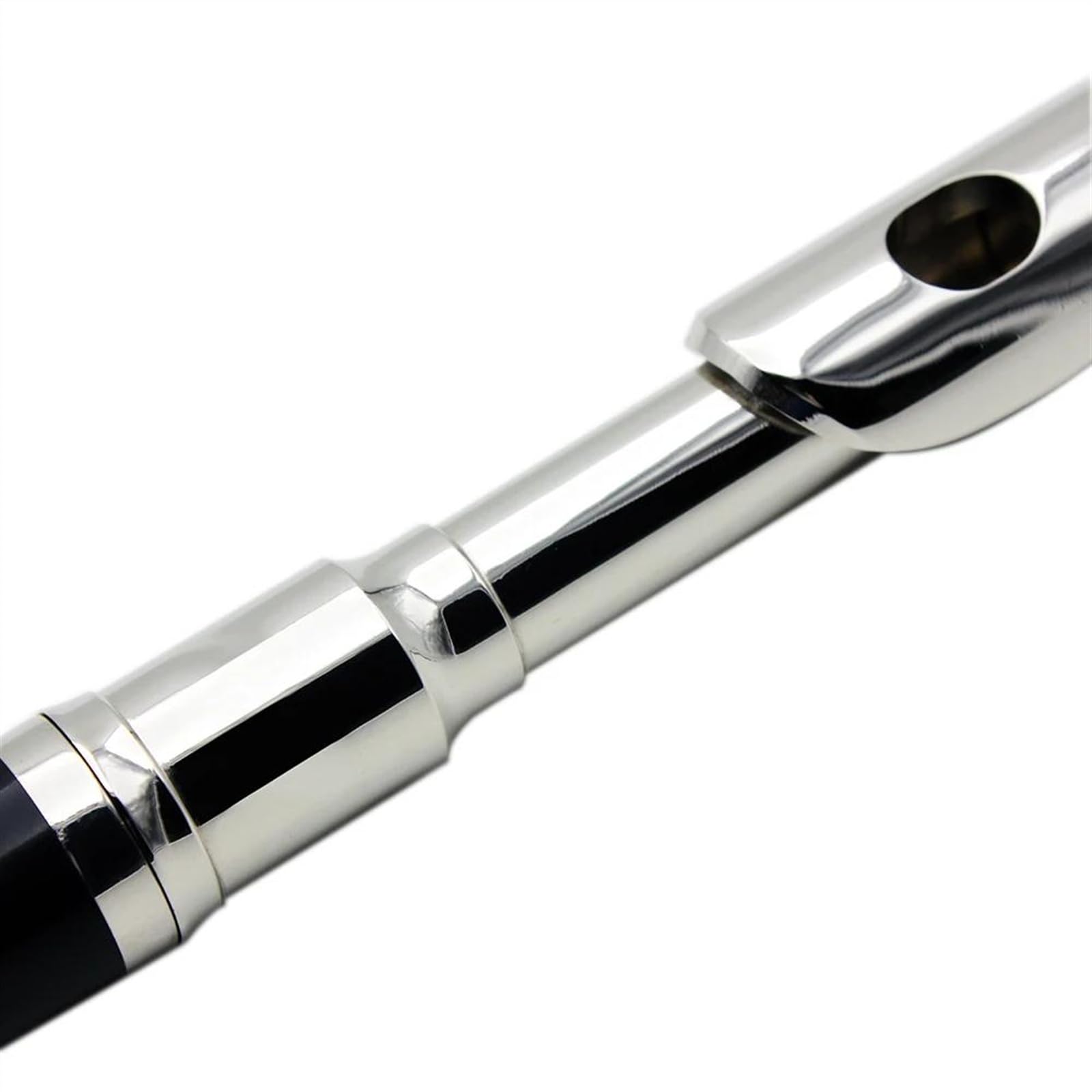 Piccolo De 16 Teclas, Flauta De Medio Tamaño C, Cuproníquel, Plateado, Piccolo Con Estuche Piccolo Flauta Travesera Kit