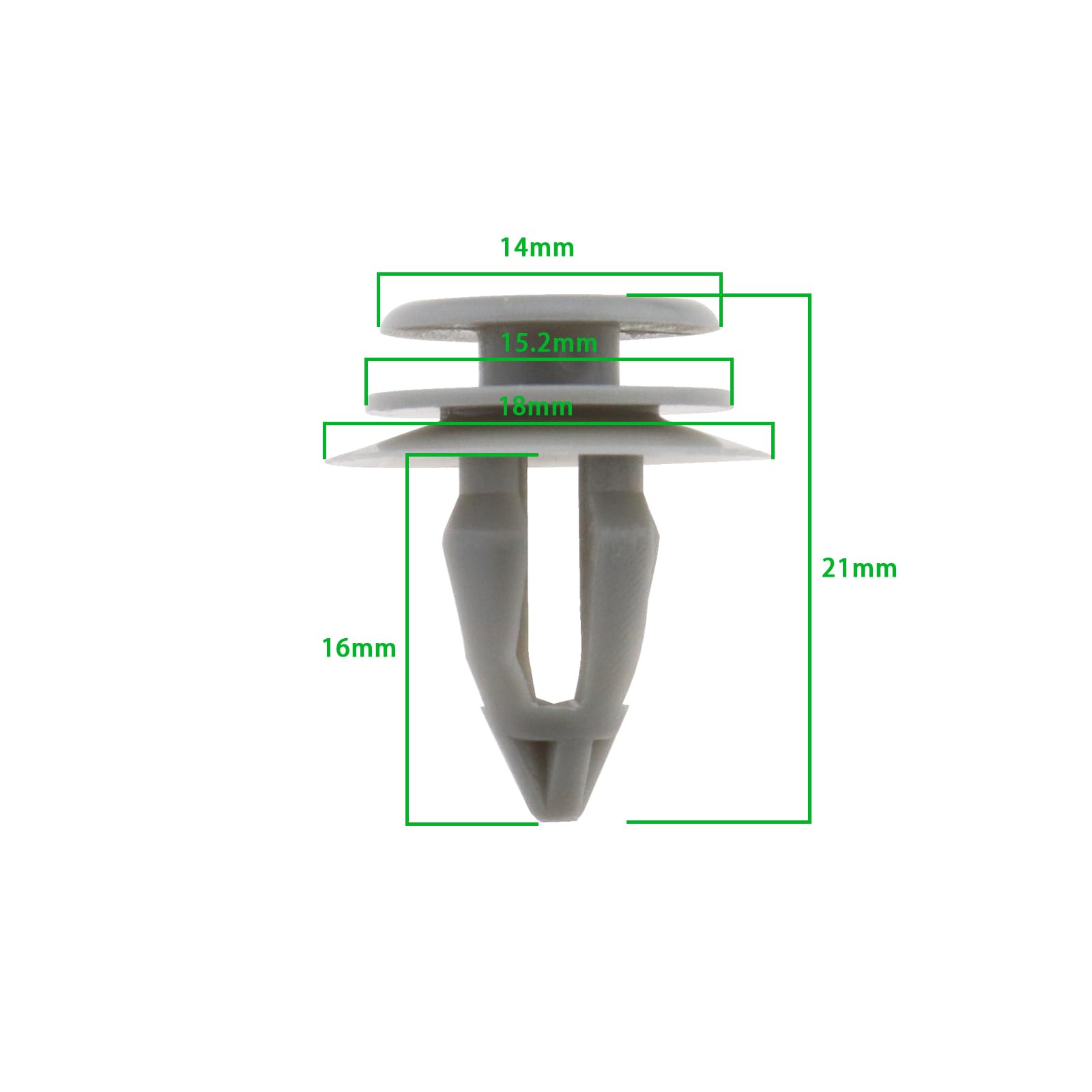Lot 30 Clips Garniture Panneau Porte Defender 90/110 - Fixations Plastique EKM100100L