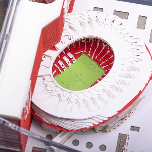 Bloc de notas Atlético de Madrid y maqueta 3D del estadio Riyadh Air Metropolitano 4