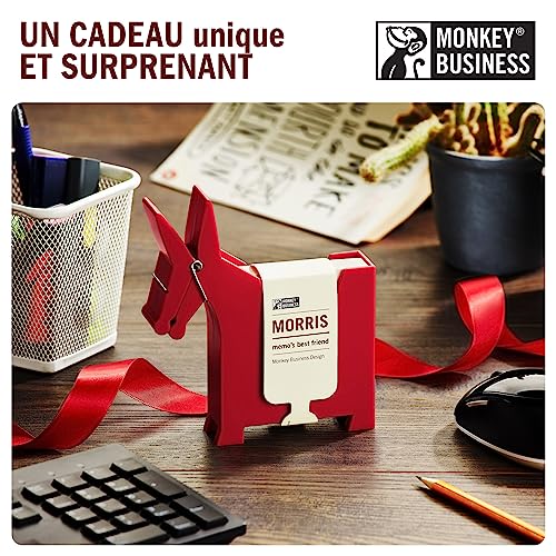 Idée cadeau originale : le porte-mémo Morris l'âne rouge
