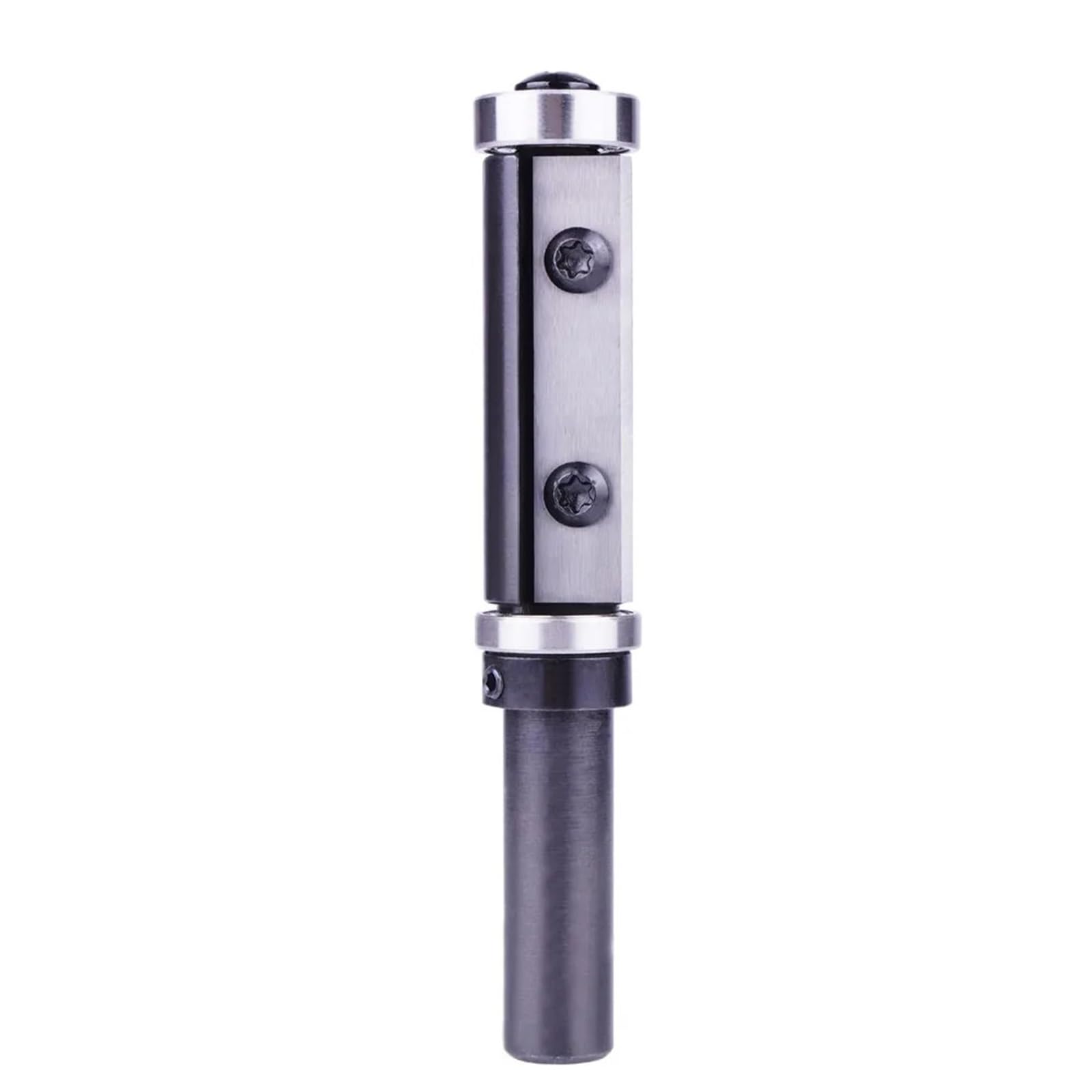 Broca fresadora de corte al ras con vástago 1/2" para carpintería rodamientos guía superior e inferior