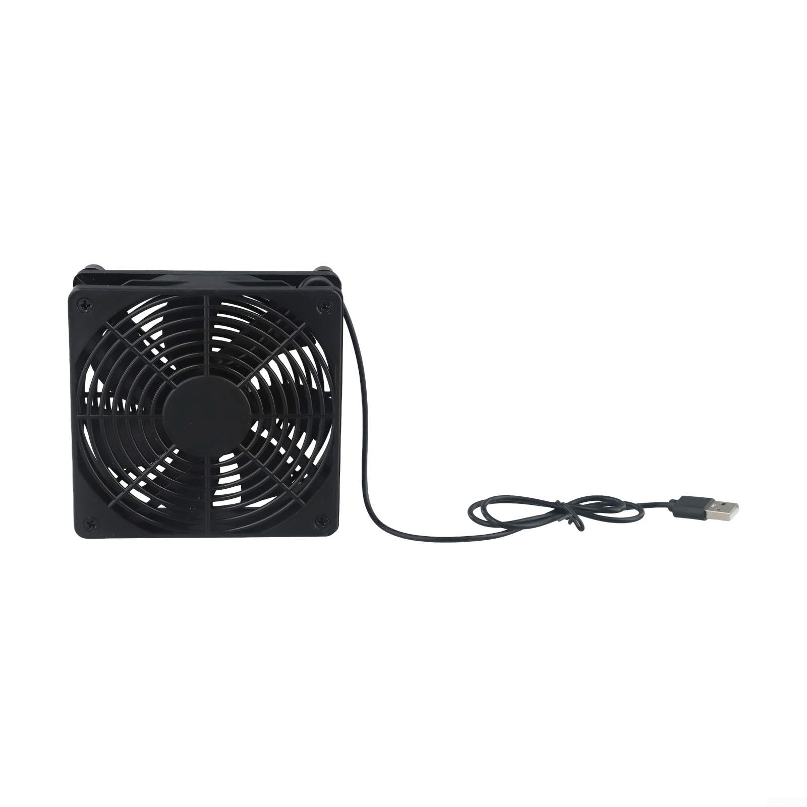 Yhenlovtt Ventola di raffreddamento USB da 5 V per dispositivi di dimensioni 120 mm, per mantenere le prestazioni nei giochi (A)