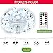 30 LED Battery Operated Halloween Lights for Nightmare Christmas Decorations, Battery Outdoor Lights for Indoor Outdoor Decorations Home, Bedroom, Patio, Balcony,Halloween Party (8 Modes)