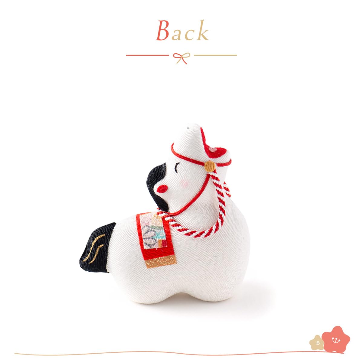 Amazon | 干支 置物 午 ウマ 馬 [大笑い 招福午(うま) 屏風付(小