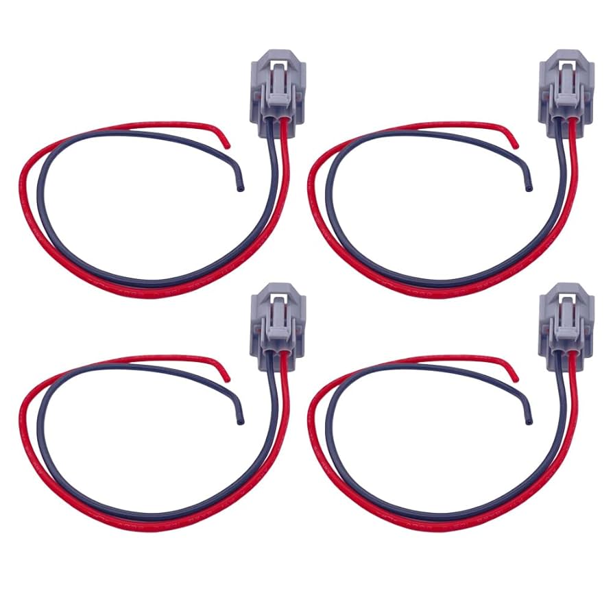Amazon.com: Amrxuts 4PCS Fuel Injector Connector Electrical