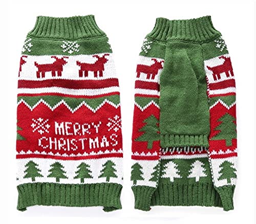 KUTKUT Christmas Dog Hoodie Costume,Dog Clothes Santa Claus Costume Outfits Sweater Dog Coat Warm Sweatshirt Winter Jacket for Small Dogs,Maltese, ShishTzu & Cats(Size:XL,Chest:42cm,Back Length:34cm) (B09K39SQD6) Amazon Price History, Amazon Price Tracker