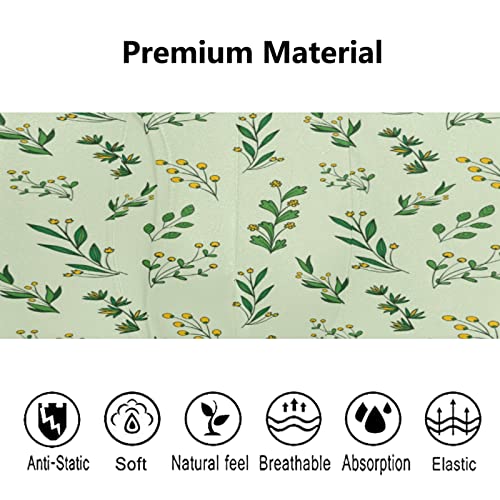 Bóxer para hombre elástico y ultrasuave pack de 2 calzoncillos Vnurnrn con diseño floral 5