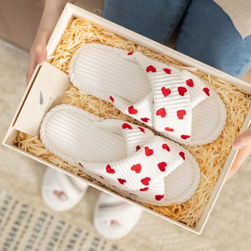Image of GOEWY Slippers for Women Memory Foam House Bedroom Corduroy Crossbands Open Toe Slides Sandals Shoes Comfy Trendy Gift for womens Anti-Skid sole