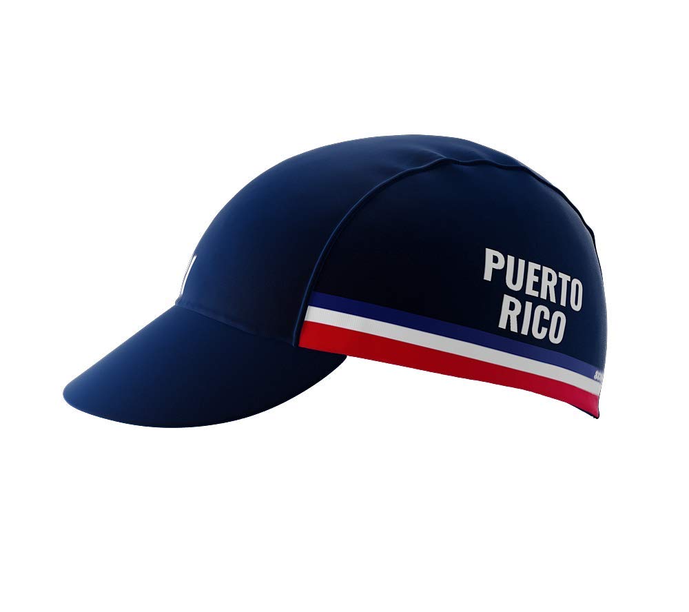 Puerto Rico Blue Code Bike Cycling Cap Road MTB or Running