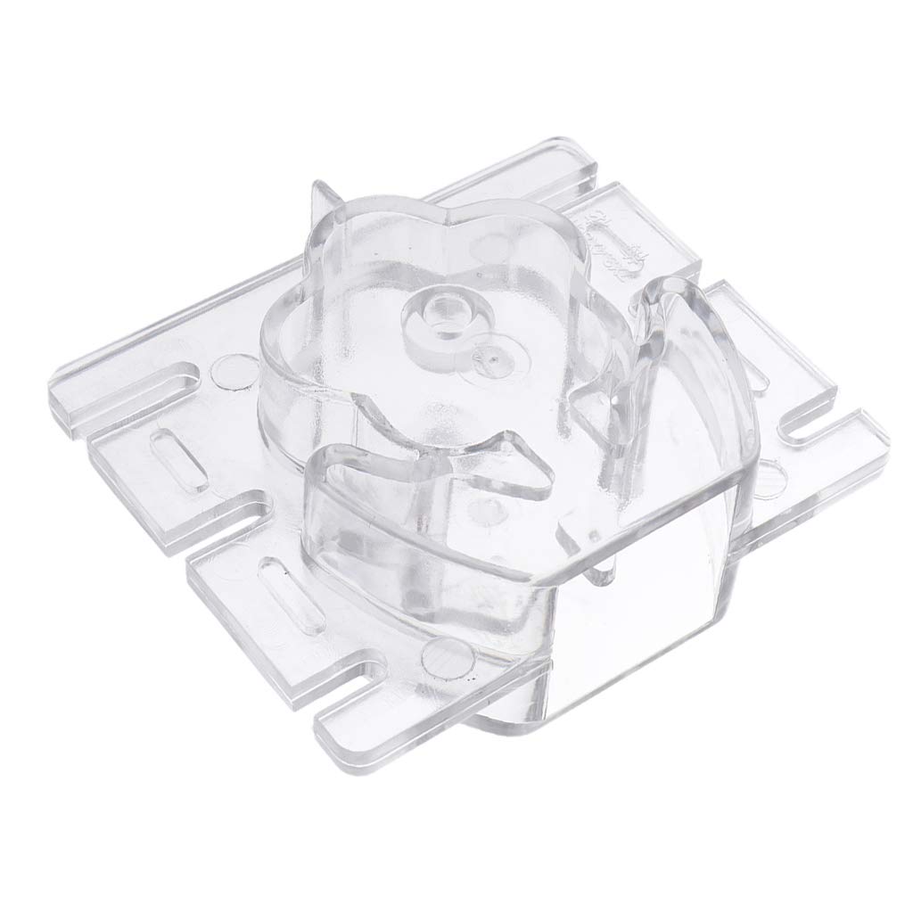 5 zestawów plastikowych form do świec w kształcie kwiatów, do samodzielnego wykonania świec, rzemiosła, 7 x 3,4 x 8 cm