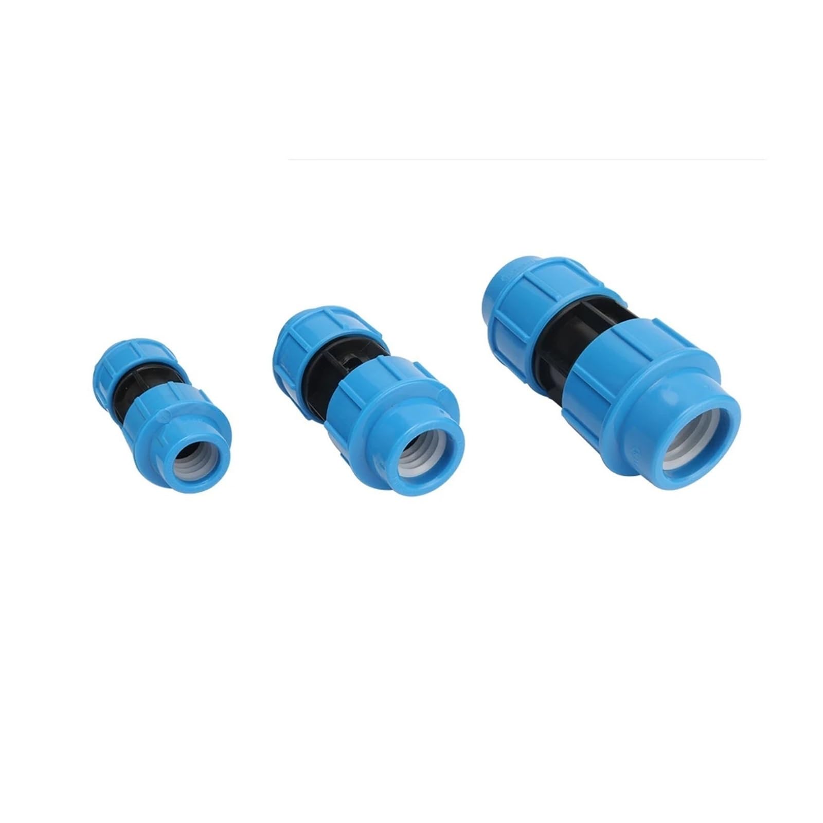 Złączki rurowe PE do bezpośredniego łączenia tworzyw sztucznych o średnicy 20/25/32 mm, proste, szybkiego montażu, majsterkowania, 5 szt(32mm 5PCS)