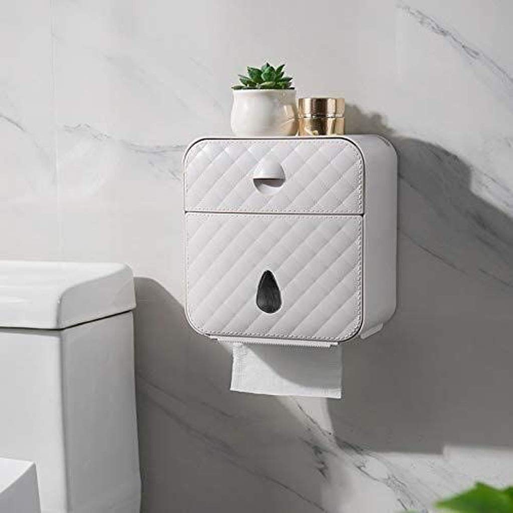Porta carta igienica adesivo Porta fazzoletti da cucina per bagno autoadesivo impermeabile da parete