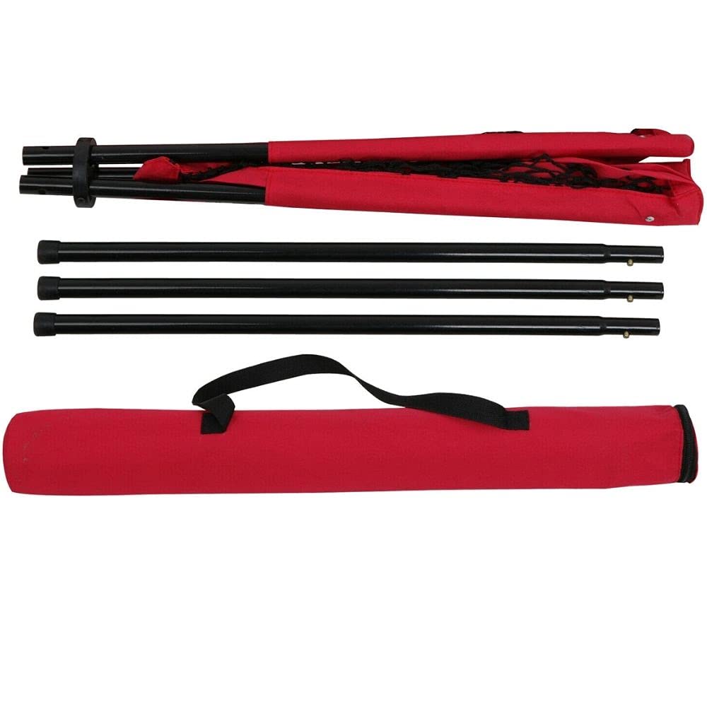 Tinkertory Portable Baseball Caddy Tripod Stand, Trainning Hitting Ball