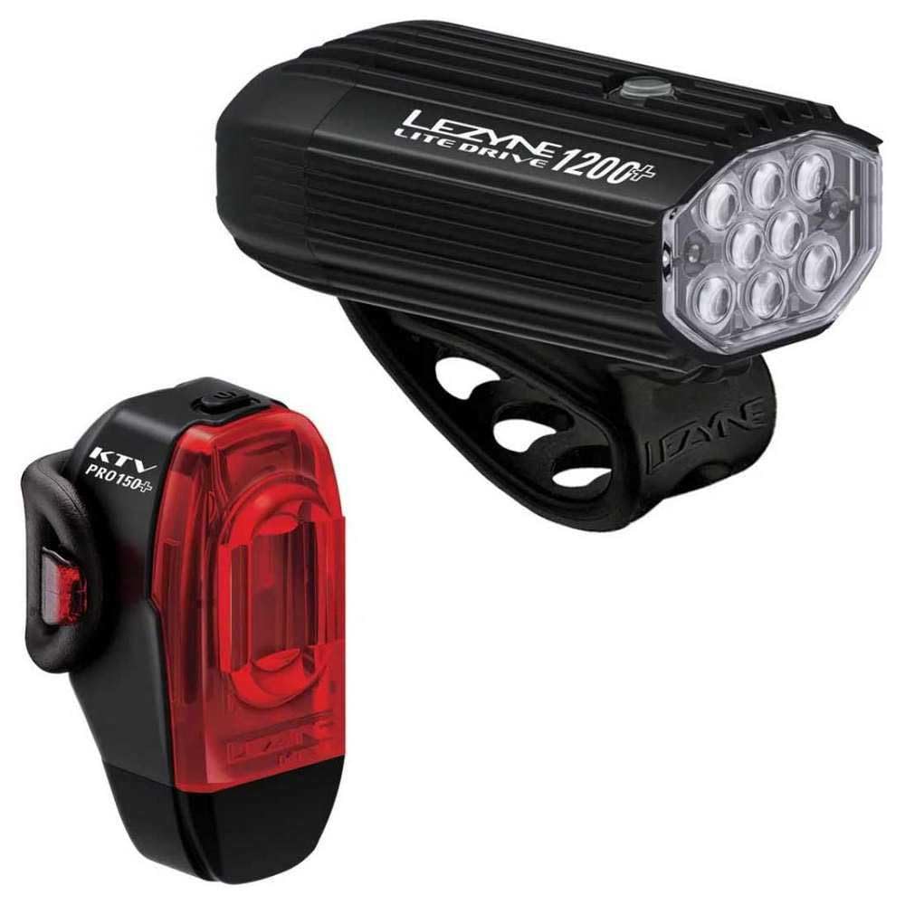 Lezyne Lite Drive 1200+ / Ktv Drive Pro+ Light Set 1200 / 150 Lumens