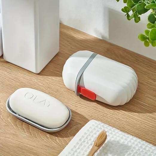SELLERDOCKS Leakproof,Waterproof Portable Travel Soap Case with Container Cover Holder Lid Drain Capsule Soap Dish,Multicolour, for Eveyday Use (B0D7YV2TGK) Amazon Price History, Amazon Price Tracker