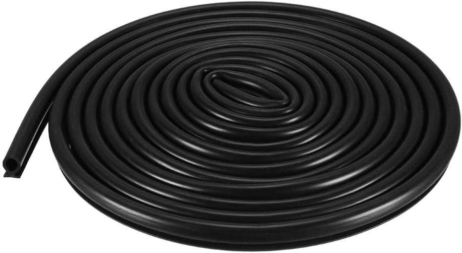 MACHSWON T-Slot Mount Window Weatherstrip Seal 7mm Bulb Bubble for 6mm Slot 5 Meters Long
