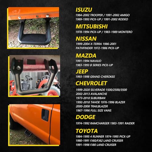 Estribos universales para camioneta en aluminio 4 piezas miniatura 2