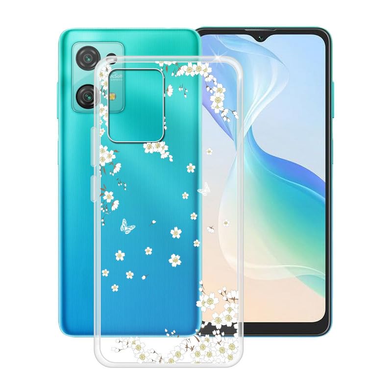 JIAFEI Adatta per Cover Blackview Oscal C30/ Oscal C30 PRO, Premium PU Custodia a Portafoglio con i Disegni in Farfalla Rilievo, Dotata di Cordino, Nero