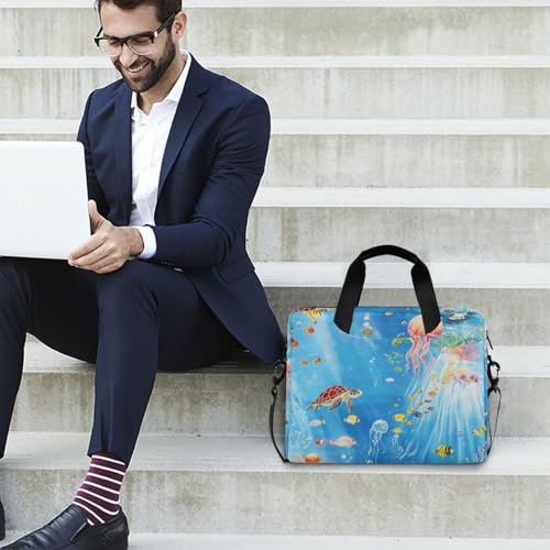 Maletín para laptop 15.6 pulgadas con correa y asa miniatura 3