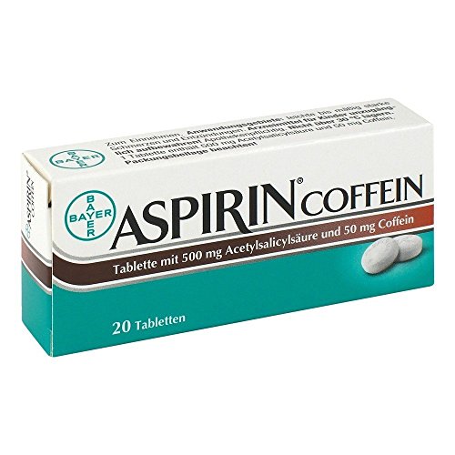 Aspirin Coffein Tabletten, 20 St. Tabletten