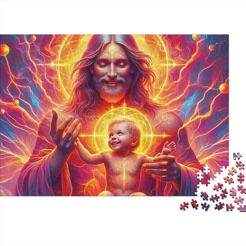Rompecabezas de Jesús para adultos: tardes de meditación y calma en familia