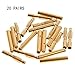 ShareGoo 20 Pairs 2.0 mm Plated Male and Female Gold Bullet 2mm Banana Connector Plugs for RC Battery ESC Motor