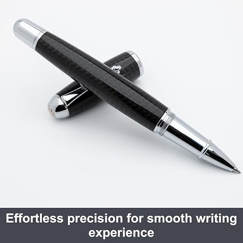 Miniatura 3 de MONTEVERDE USA Super Mega - Bolígrafo roller de fibra de carbonocromo  Exquisito bolígrafo de lujo para hombres y mujeres  Perfecto para oficina,