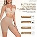 JOYSHAPER Shapewear for Women Tummy Control Body Shaper Shorts Butt Lifting Shapewear Panties Thigh Slimmer Nude L