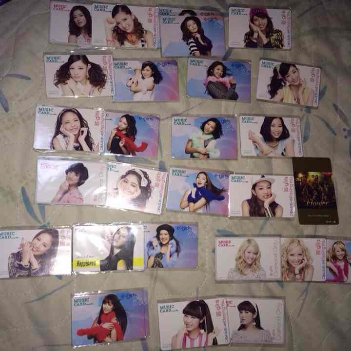 Amazon.co.jp: E-girls トレカ FLOWER happiness DREAM ホビー グッズ 