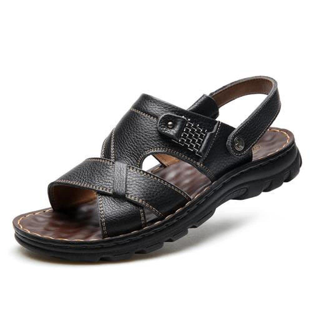 MLLM, pantofole da bagno da donna, da uomo, in pelle, antiscivolo, per spiaggia, doccia, piscina