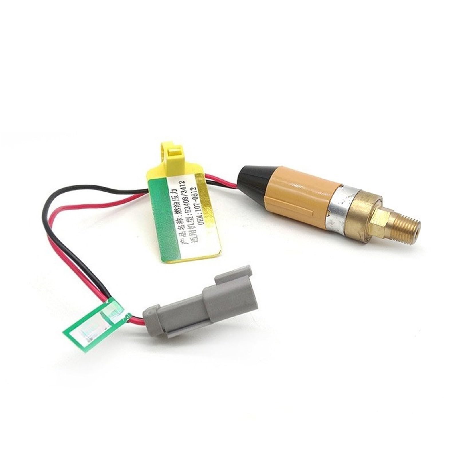 RCGKNNMUZ 107-0612 Fuel Pressure Sensor Switch is Suitable for E3408-3412