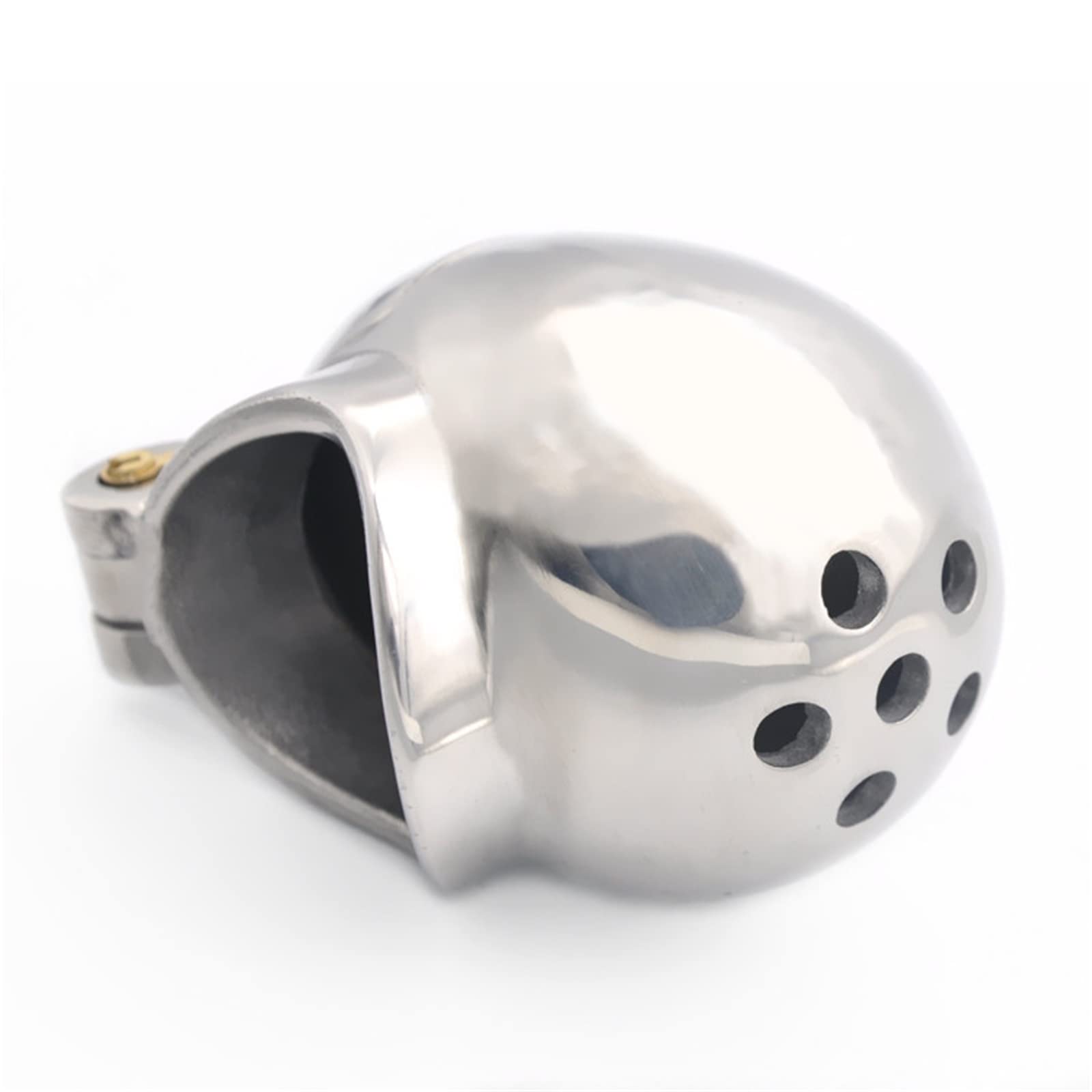 Chastity Cage Male, Metall Full Bondage Peniskäfig, Ei-Form Keuschheitsgürtel Mann, A/B Zwei Optionen Verfügbar BDSM Fetisch Bondage Sex Spielzeug Für Die Männer,48mm,A