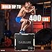 CAELUM 3-in-1 Wooden Plyo Box – Non-Slip Jump Box for Home & Gym, Heavy-Duty 400lbs Plyometric Box for Step-Ups, Squats, Strength & Agility Training Black