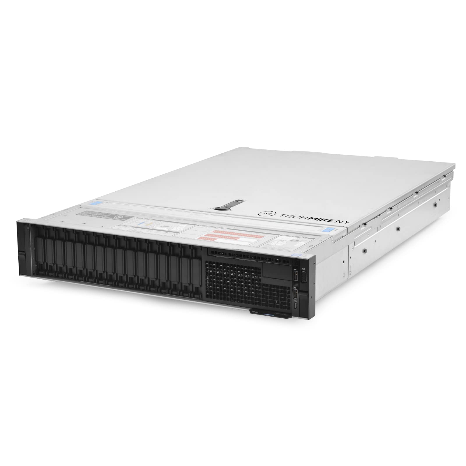 TechMikeNY Server 2.70Ghz 48-Core 1.5TB RAM 3X M10 32GB PowerEdge R740 (Renewed)