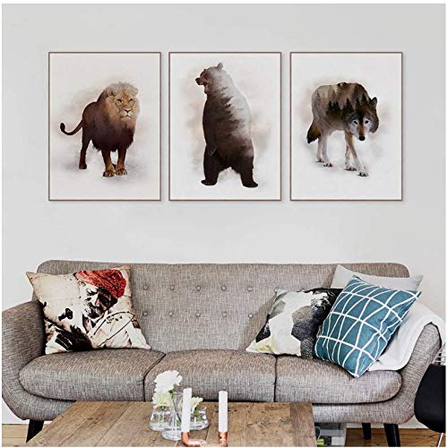 Palais Célèbre Paysage Art Prints : Toile Épaisse Premium Affiche Architecture 50x70