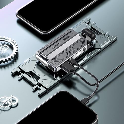 Porta batería móvil 21700 con diseño desmontable para exterior miniatura 4