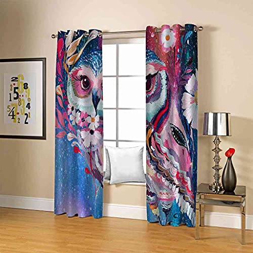 Rideaux à oeillets 100% polyester occultant 264x242 cm - 5