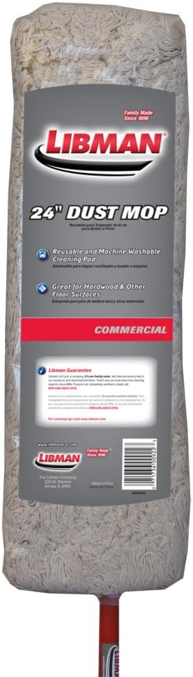 Libman 922 Dust Mop,24",PK6, No Size, No Color