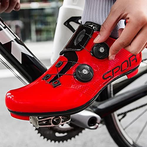 Men's Women's Cycling Shoes, Mountain Road Riding Athletic Bicycle Shoe