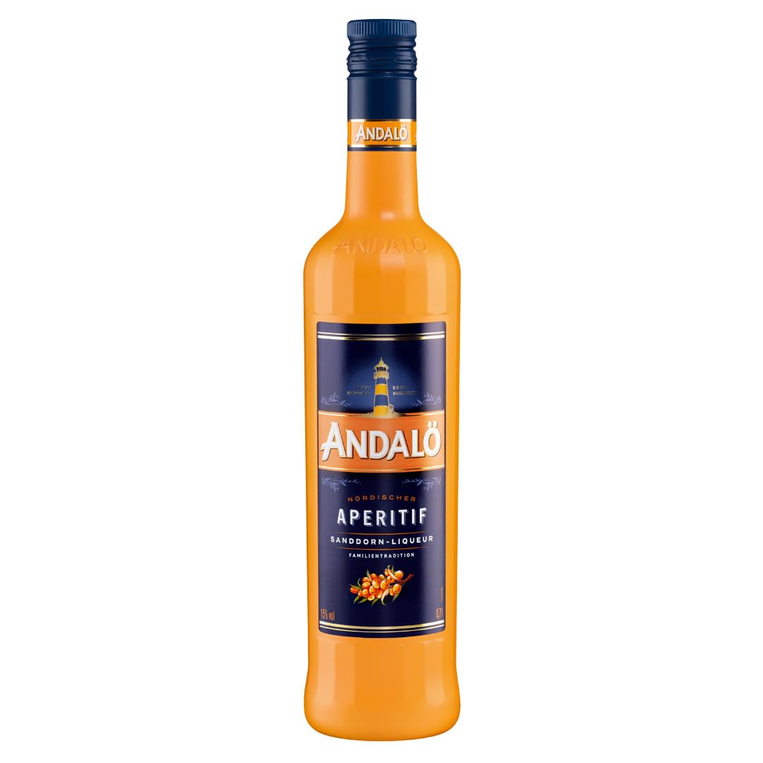Andalö Original 15% vol. Sanddorn Aperitif Likör (3 x 0.7 l)