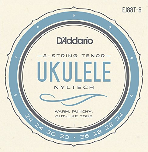 D'Addario EJ88T-8 Nyltech-Saiten für 8-saitige Tenor-Ukulelen Cover